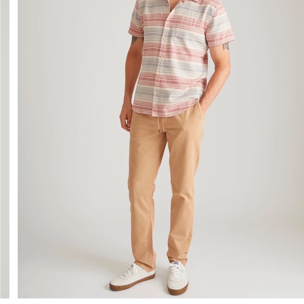 Marine layer Saturday slim twill pant